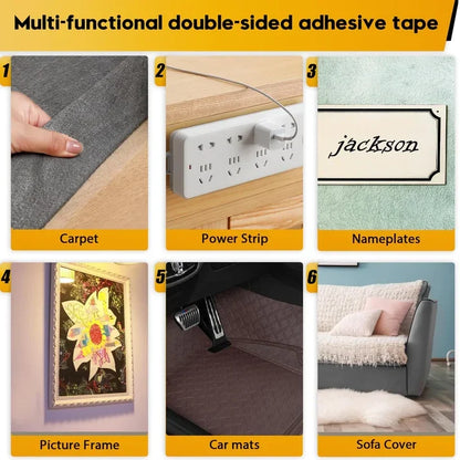 Strong Fiberglass Mesh Tape - Double Sided 5 meters (Pack of 2)