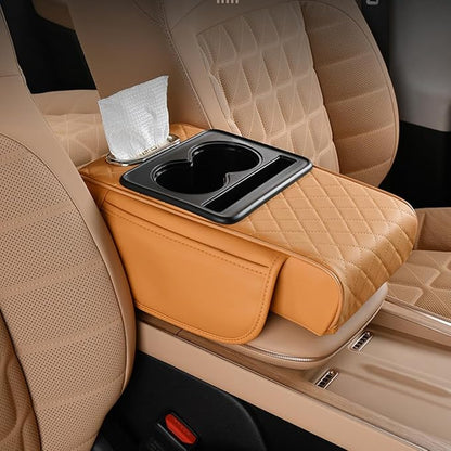 ComfyDrive™ 5 in 1 Universal Fit Car Armrest Console Cushion(1-Year Warranty)