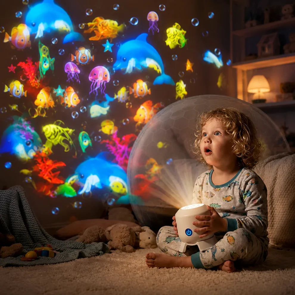 KidsFun™ Ocean LED Projector Night Light
