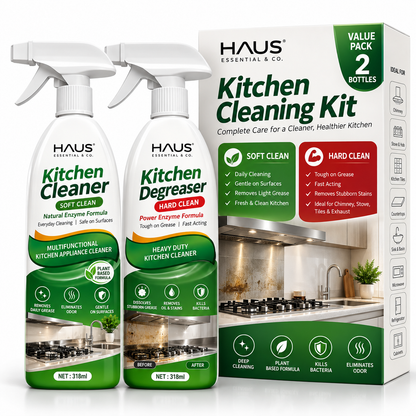 KitchenCare™ Duo Kit-Hard & Soft Kitchen Cleaner