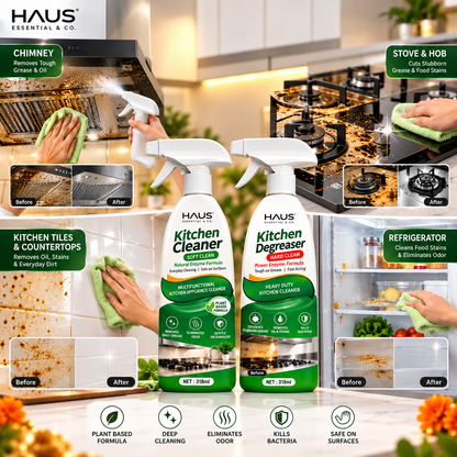 KitchenCare™ Duo Kit-Hard & Soft Kitchen Cleaner