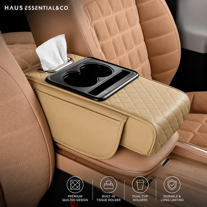 ComfyDrive™ 5 in 1 Universal Fit Car Armrest Console Cushion(1-Year Warranty)