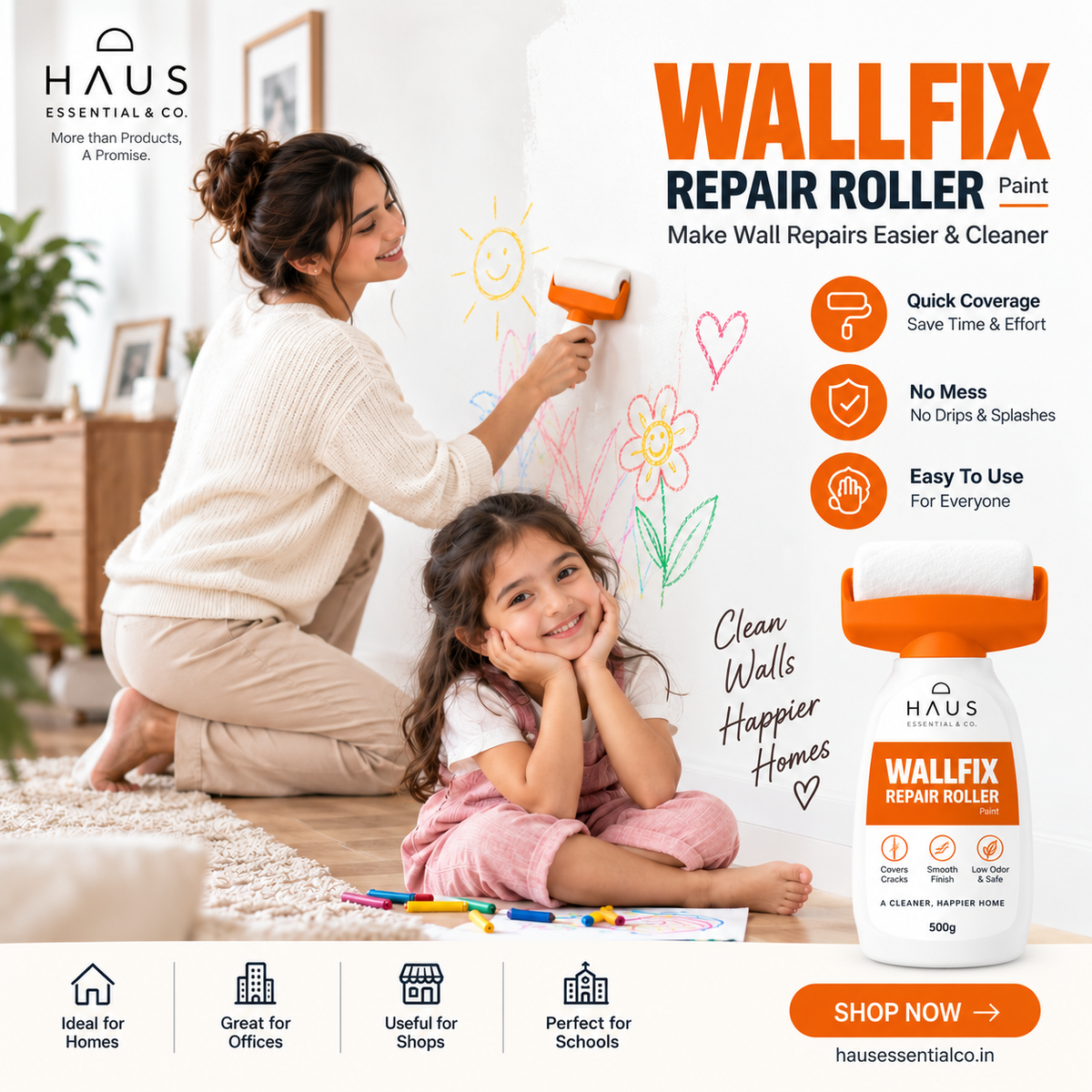 WallFix™ DIY Wall Repair Roller