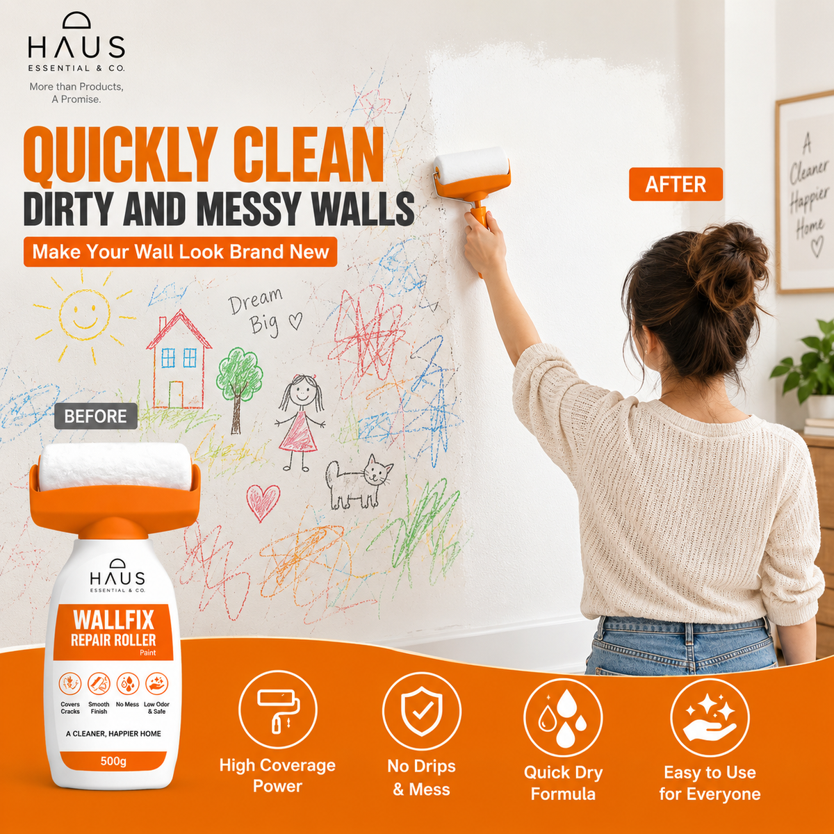 WallFix™ DIY Wall Repair Roller