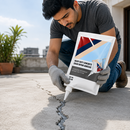 CrackSeal Pro-Heavy Duty Concrete Repair Adhesive (BUY 1 GET 1 FREE)
