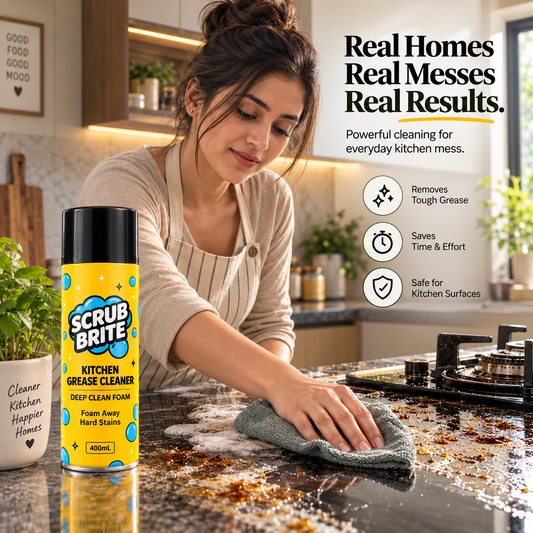 ScrubBrite™ - Heavy Duty Kitchen Grease Cleaner