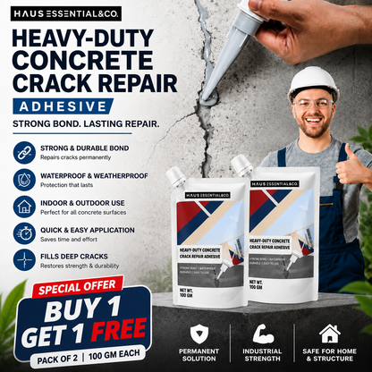 CrackSeal Pro-Heavy Duty Concrete Repair Adhesive (BUY 1 GET 1 FREE)