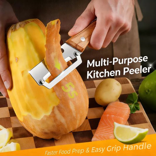 FastPeeler™ Vegetable Peeler for Kitchen-1 Year Warranty | High-Grade
