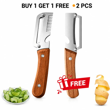 FastPeeler™ Vegetable Peeler for Kitchen-1 Year Warranty | High-Grade