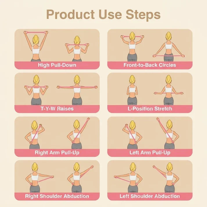 Figure 8 Workout Resistance Band for Yoga