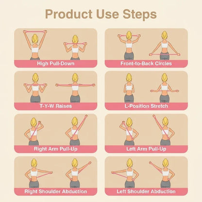 Figure 8 Workout Resistance Band for Yoga