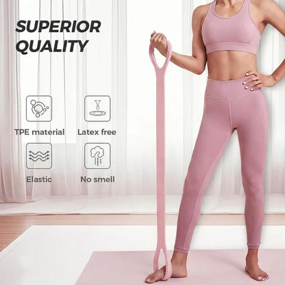 Figure 8 Workout Resistance Band for Yoga