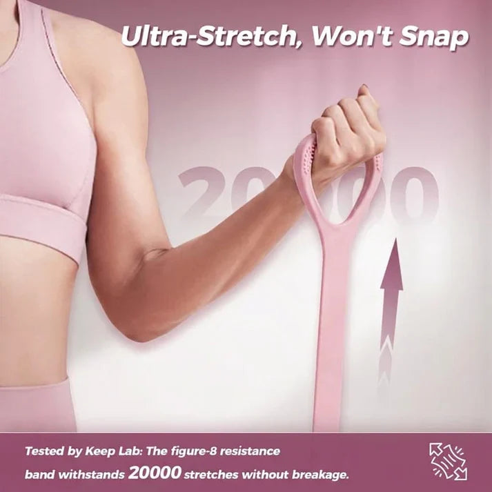 Figure 8 Workout Resistance Band for Yoga