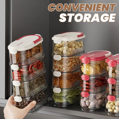 🔥Multi-layer Sealed Spice Organizer(50% Off Sale)